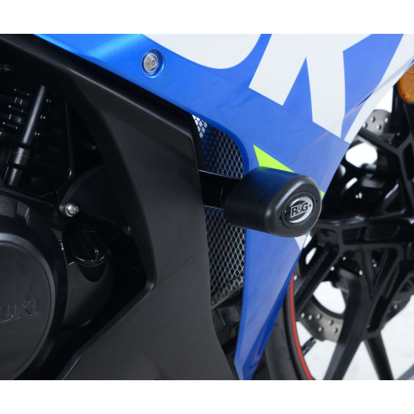 R&G No-cut Crash Protectors - Aero Style for Suzuki GSX250R '17- and Suzuki V-Strom 250 '17-